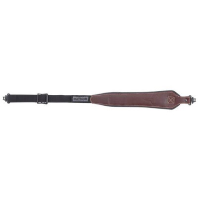 Allen Baktrak Sling with Swivels Leather/Nylon Black/Tan 8391