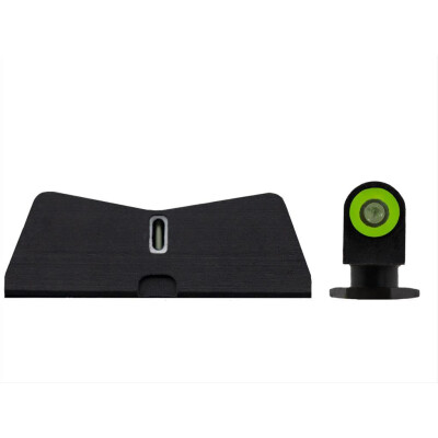 XS Sights DXT2 Standard Dot Standard Height Sights for Glock 17/19/26 Green Front Sight