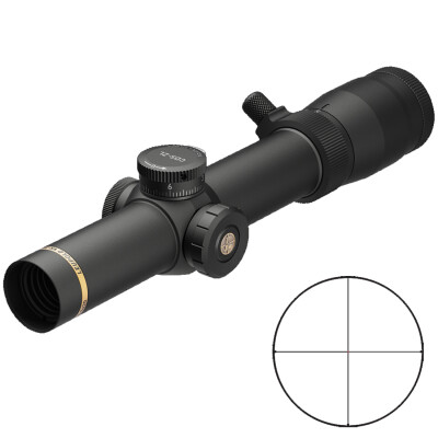 Leupold VX-3HD 1.5-5x20 Riflescope Illuminated Firedot Twilight Hunter Reticle 30mm Tube CDS-ZL Dials 1/4 MOA Adjustments Second Focal Plane Aluminum Matte Black