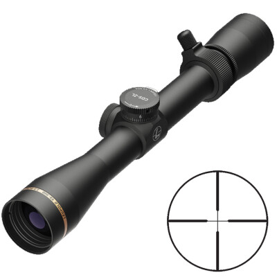 Leupold VX-3HD 2.5-8x36 Riflescope Duplex Reticle 1" Tube CDS-ZL Dials 1/4 MOA Adjustments Second Focal Plane Aluminum Matte Black