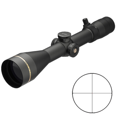 Leupold VX-3HD 3.5-10x50 Riflescope Illuminated Firedot Twilight Hunter Reticle 30mm Tube CDS-ZL Dials 1/4 MOA Adjustments Second Focal Plane Aluminum Matte Black