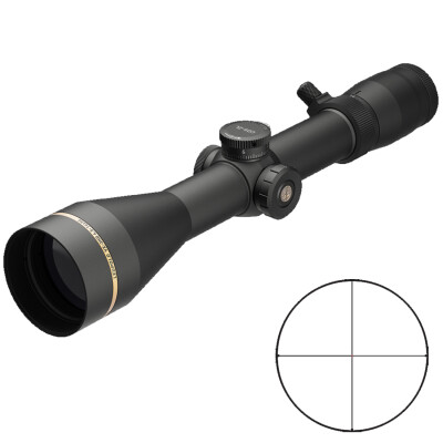 Leupold VX-3HD 4.5-14x50 Riflescope Illuminated Firedot Twilight Hunter Reticle 30mm Tube CDS-ZL Dials 1/4 MOA Adjustments Second Focal Plane Aluminum Matte Black