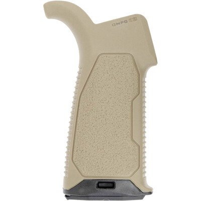 Strike Industries AR-15 Overmolded Enhanced Pistol Grip 15 Degree Angle FDE