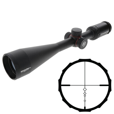 Crimson Trace BrushLine Pro 4-16x50 Riflescope CT Custom BDC Pro Reticle 1" Tube Second Focal Plane 1/4 MOA Adjustments Aluminum Matte Black