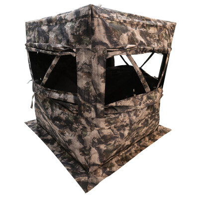 Bog Gear Sitting Height Ground Blind 600D Polyester Mossy Oak Camo