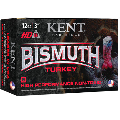 Kent Cartridge Bismuth Turkey 12 Gauge Ammunition 5 Rounds 3" #5 Bismuth