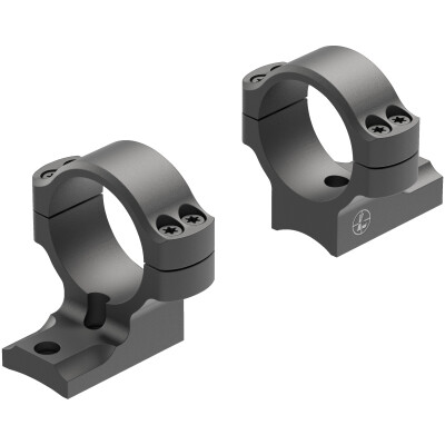 Leupold BackCountry Remington 700 Direct Mount Rings 30mm Tube Diameter High Height 7075-T6 Aluminum Hard Coat Anodized Finish Matte Black