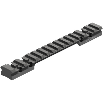 Leupold BackCountry 1 Piece Picatinny Scope Base Mount Fits Browning X-Bolt Long Action Rifles Aluminum Black