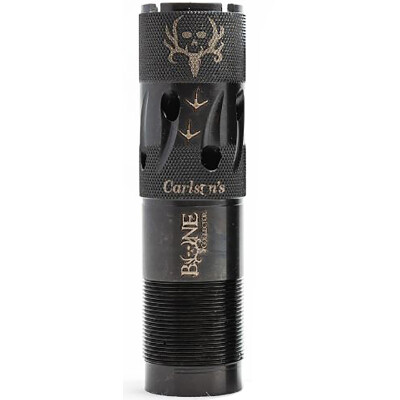 Carlson's Bone Collector Turkey Choke Tube 20 Gauge Extended Ported Choke Tube fits Winchester, Browning Invector, Mossberg Accu-choke Chokes .565 Constriction 17-4 Stainless Steel Matte Black