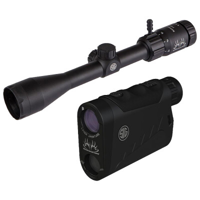 Sig Sauer Buckmasters Combo Kit 3-9x40mm Rifle Scope and BM 1500 Range Finder