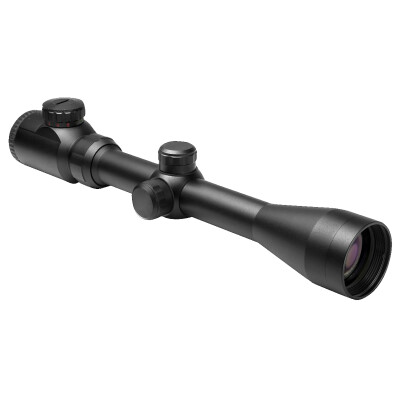 NCStar STR Gen 2 Black Hardcoat Anodized 3-9x 40mm 1" Tube Dual Illuminated Red/Green Dot Reticle