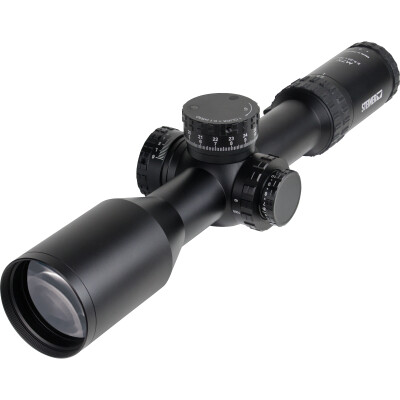 Steiner M7Xi M-Series 2.9-20x 50mm Rifle Scope FFP Illuminated Tremor 3 Reticle 34mm Tube MRAD Adjustment Side Adjust Parallax Black