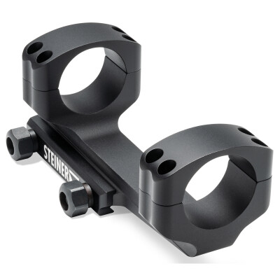 Steiner P-Series One Piece AR Scope Mount 30mm Extra High Height 0MOA Picatinny Mount Aluminum Black