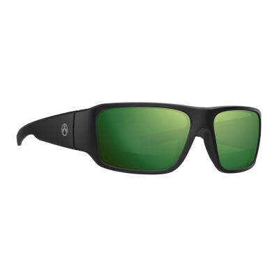 Magpul Rift Eyewear Green Polycarbonate Lens Black Frame