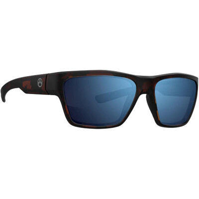 Magpul Industries Pivot Polarized Sunglasses Tortoise Frame Bronze Lens Blue Mirror