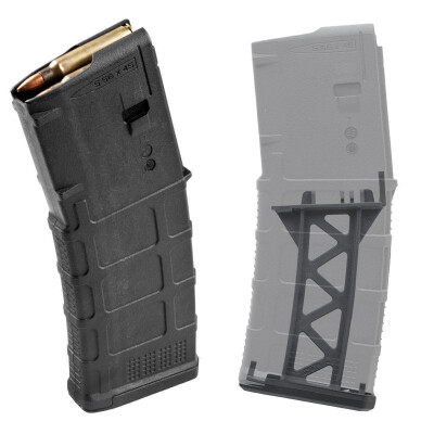 Magpul PMAG AR-15 .223 Rem/5.56 NATO Gen M3 30 Round Body / 10 Round Limited Magazine Polymer Matte Black