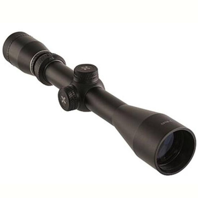 Axeon Hunting Series 4-12x40mm Rifle Scope Plex Reticle 1" Tube Fixed Parallax Matte Black