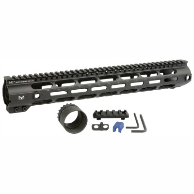 Midwest Industries AR-10 Combat Rail 15" Free Float Hand Guard M-LOK DPMS Low Profile Black