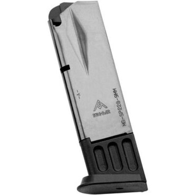 Mec-Gar Sig Sauer P226 9mm Magazine 10 Rounds Nickel Steel MGP22610N