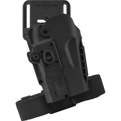 SureFire Masterfire Pro Rapid Deploy OWB Belt Holster Fits SureFire H-Series Weaponlight Right Hand Polymer Black