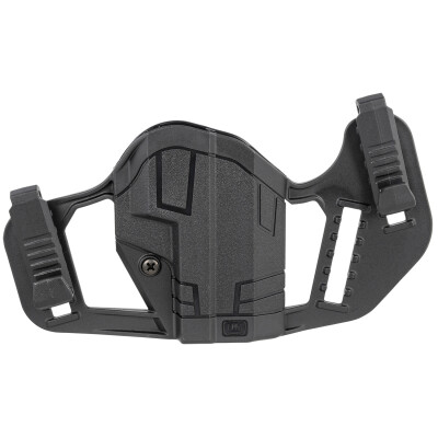 Uncle Mike's Apparition OWB/IWB for Glock 43X and Springfield Hellcat Ambidextrous Holster Polymer Black
