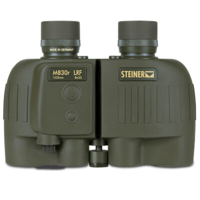 Steiner M830R LRF Laser Rangefinder 8x 30mm Tactical Binoculars SUMR Reticle Floating Prism FOV Green Rubber Armor 2681