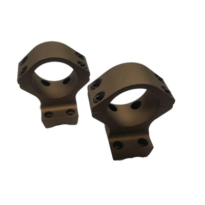 Talley Manufacturing One Piece 30mm High Scope Rings/Mount Combo Browning X-Bolt Hells Canyon 7000 Series Alloy Cerakote Burnt Bronze Finish