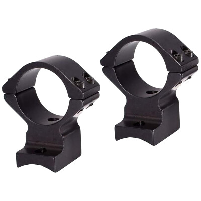 Talley Manufacturing Christensen Arms Short Action Direct Mount High Height 30mm Tube Scope Rings Aluminum Black Finish