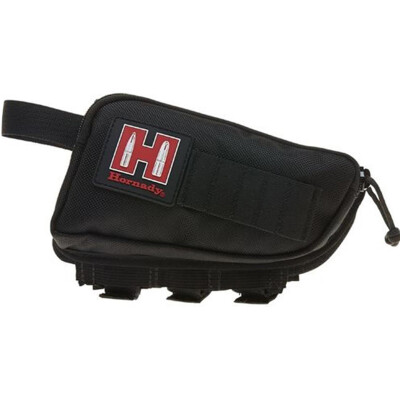 Hornady Cheek Piece Holds 5 Cartridges Cordura Black