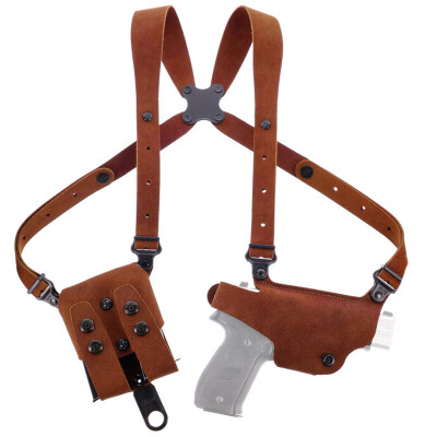 Galco Classic Lite 2.0 Shoulder for Glock 43/43X/48/Springfield Hellcat Holster Right Hand Leather Natural