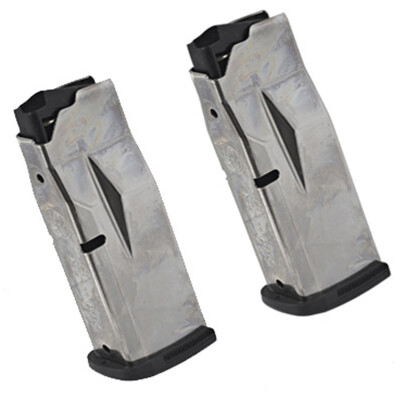 Ruger Max-9 Magazine 9mm Luger 10 Rounds Steel Nickel Teflon Coated 2 Pack