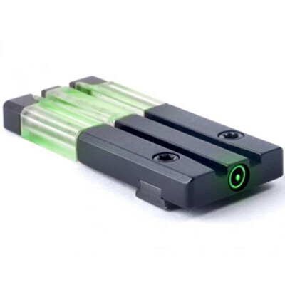 Meprolight FT Bullseye Micro Optic Pistol Sight Fiber Optic/Tritium Green Fits SIG Sauer P365 Models Alloy Housing Matte Black Finish