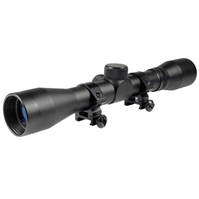TRUGLO Buckline 4x32mm Rifle Scope Duplex Reticle 1"Tube Fixed Parallax Black Finish