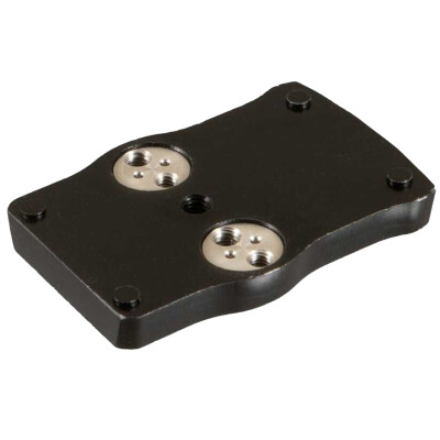TRUGLO Pistol Red Dot Sight Adapter RMR Cut Slides Aluminum Nitride Black Finish