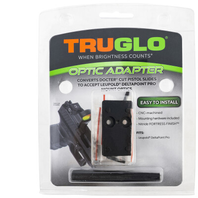 TRUGLO Pistol Red Dot Sight Adaptor Mount for Doctor to Shield