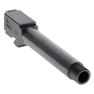 Rival Arms Essential Barrel for Glock 19 Gen 3/4 Models 9mm Luger Threaded 1/2x28 416R Stainless Steel