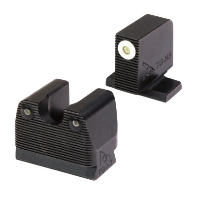 Rival Arms Tritium Sights for Sig Sauer P-Series White #6 Front #8 Rear