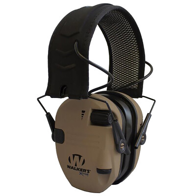 Walker's Razor X-TRM Electronic Ear Muff Battle Brown