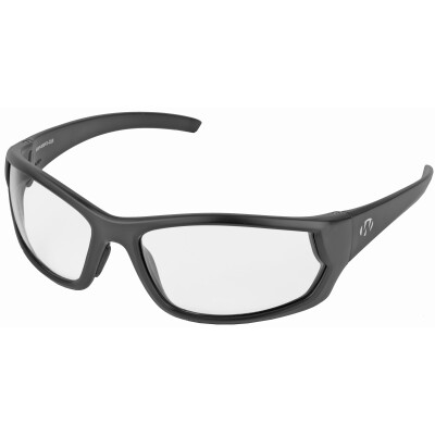 Walker's IKON Carbine Full Frame Shooting Glasses Black Frame Clear Lens