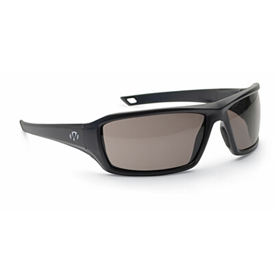 Walker's Ballistic Eyeware IKON Forge Smoke Gray Lens Black Full Frame Glasses