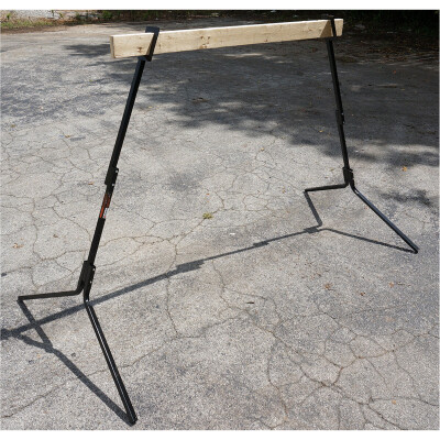Viking Solutions Adjustable Target Stand Steel Black