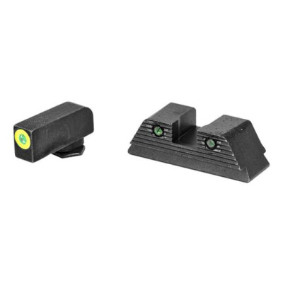 AmeriGlo Trooper Sight for Glock 17/19 Gen. 5 Green Tritium 