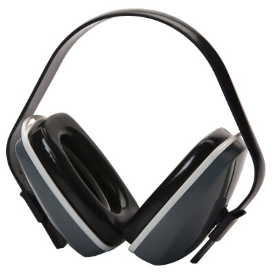 Pyramex Passive Earmuff 22dB NRR Adjustable Headband Adult Size Nylon Gray