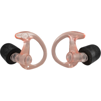 Surefire EP10 Sonic Defenders Ultra Max 30 dB Full Block Medium 1 Pair Clear
