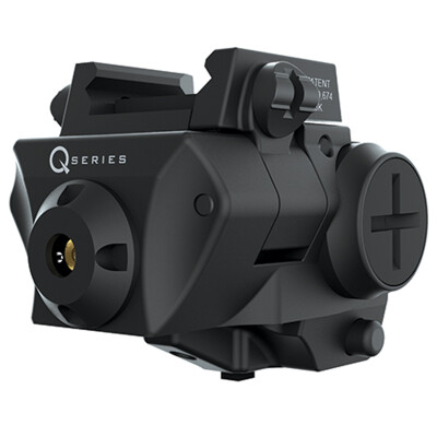 iPROTEC SC-R Red Laser fits Most Compact and Subcompact Pistols with rails Black