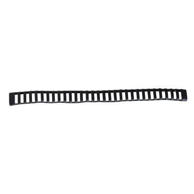 NcSTAR 30 Slot Ladder Picatinny Rail Cover for AR-15 Rubber Polymer Black