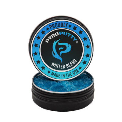 Pyro Putty Winter Blend Fire Starter 2 Oz Blue