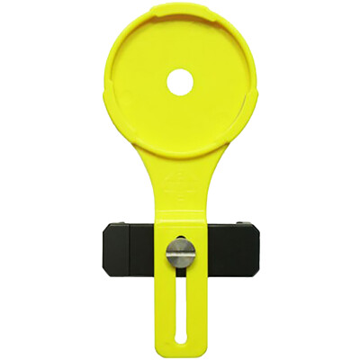 Phone Skope Universal Phone Case LolliPop Style Adapter ABS Plastic Black/ Yellow