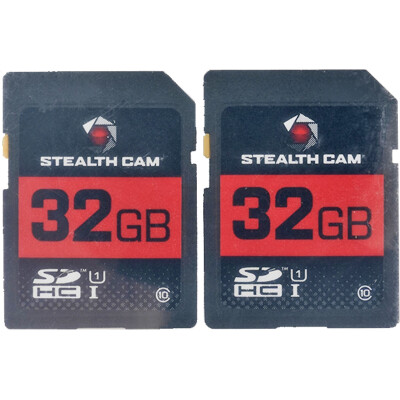 Stealth Cam 32GB SD Card 2 pack