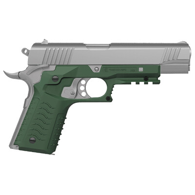 Recover Tactical 1911 Grip and Rail System OD Green